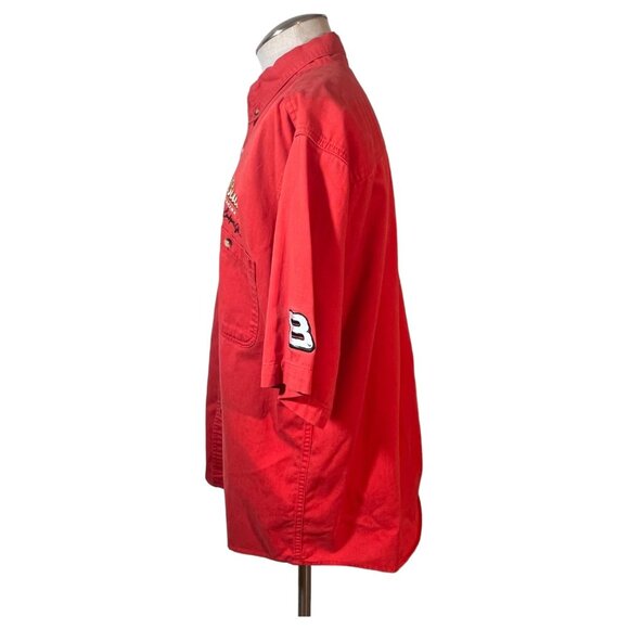 Winners Circle Budweiser Racing Dale Earnhardt Jr Mens Shirt Size XL Button Up - Picture 8 of 8